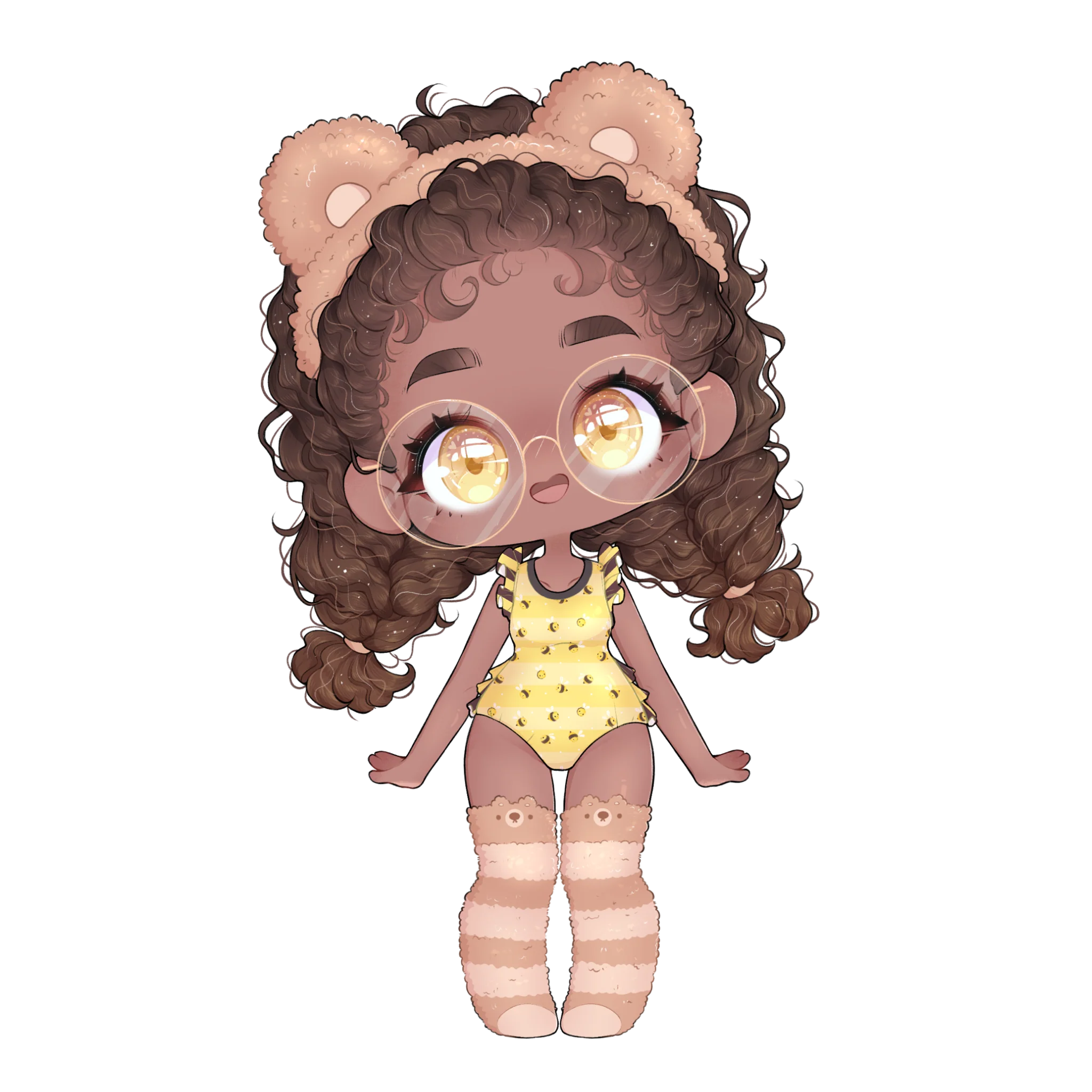 Bumblebees Ruffle Butt Onesie - Image 3